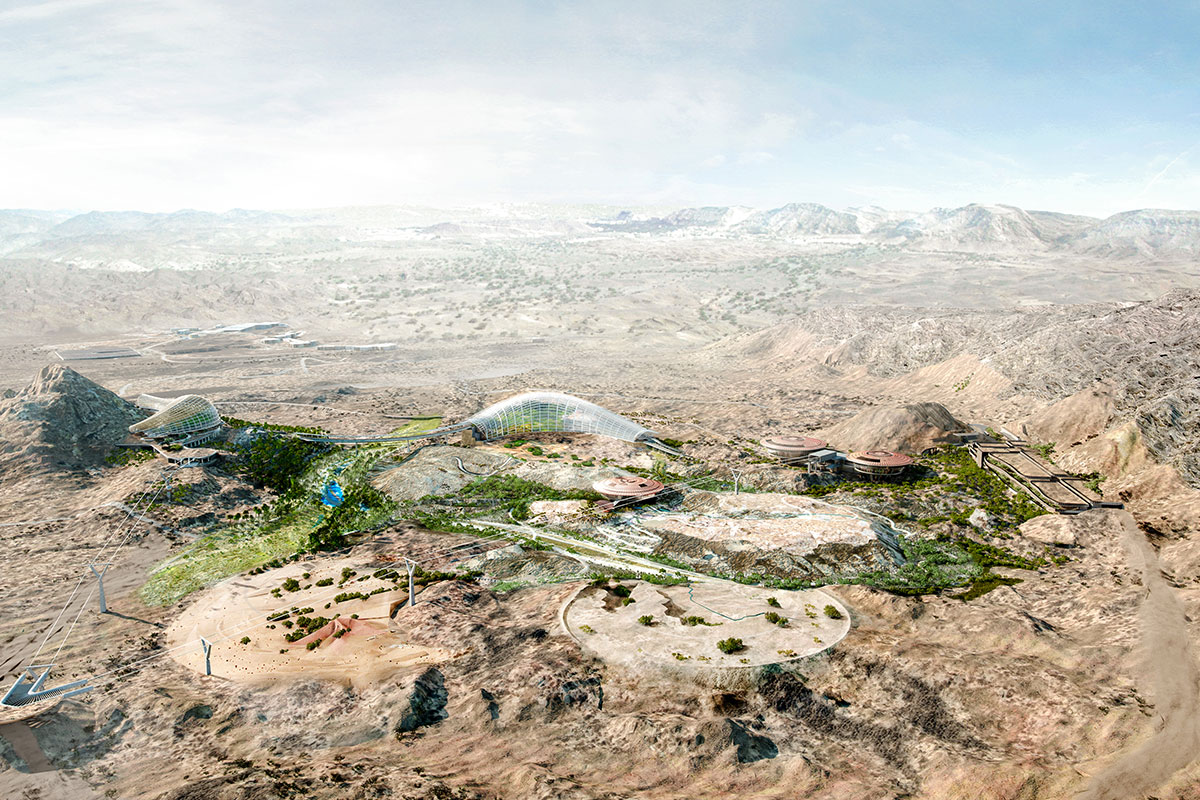 Oman Botanic Garden- Site Overview - Phot0 credits: Grimshaw Architects